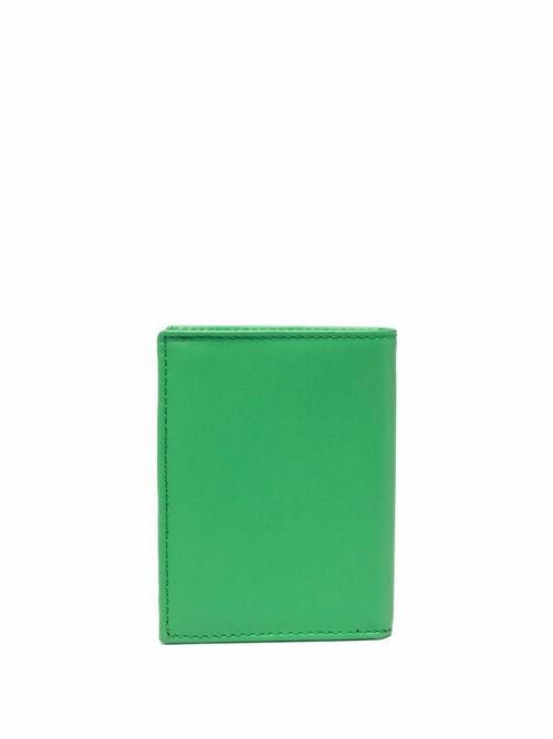 Leather wallet COMME DES GARÇONS WALLET | SA06412GREEN